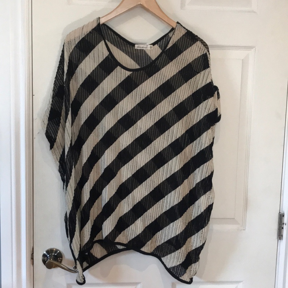 3/$20 Oversized striped Shirt